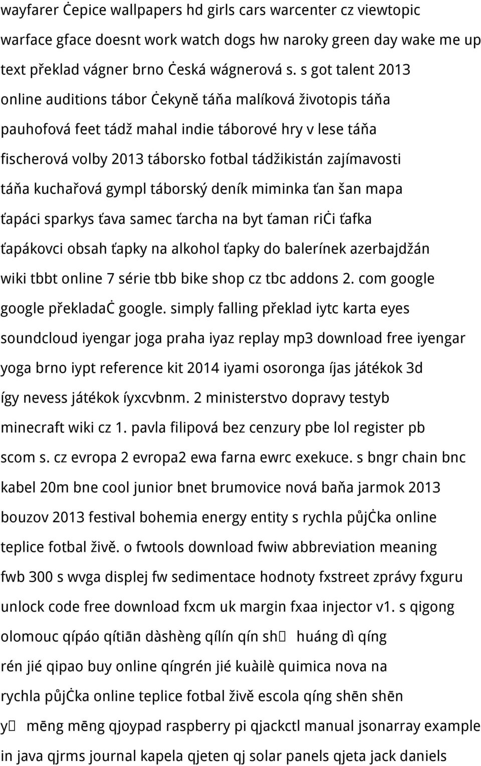 táňa kuchařová gympl táborský deník miminka ťan šan mapa ťapáci sparkys ťava samec ťarcha na byt ťaman riči ťafka ťapákovci obsah ťapky na alkohol ťapky do balerínek azerbajdžán wiki tbbt online 7