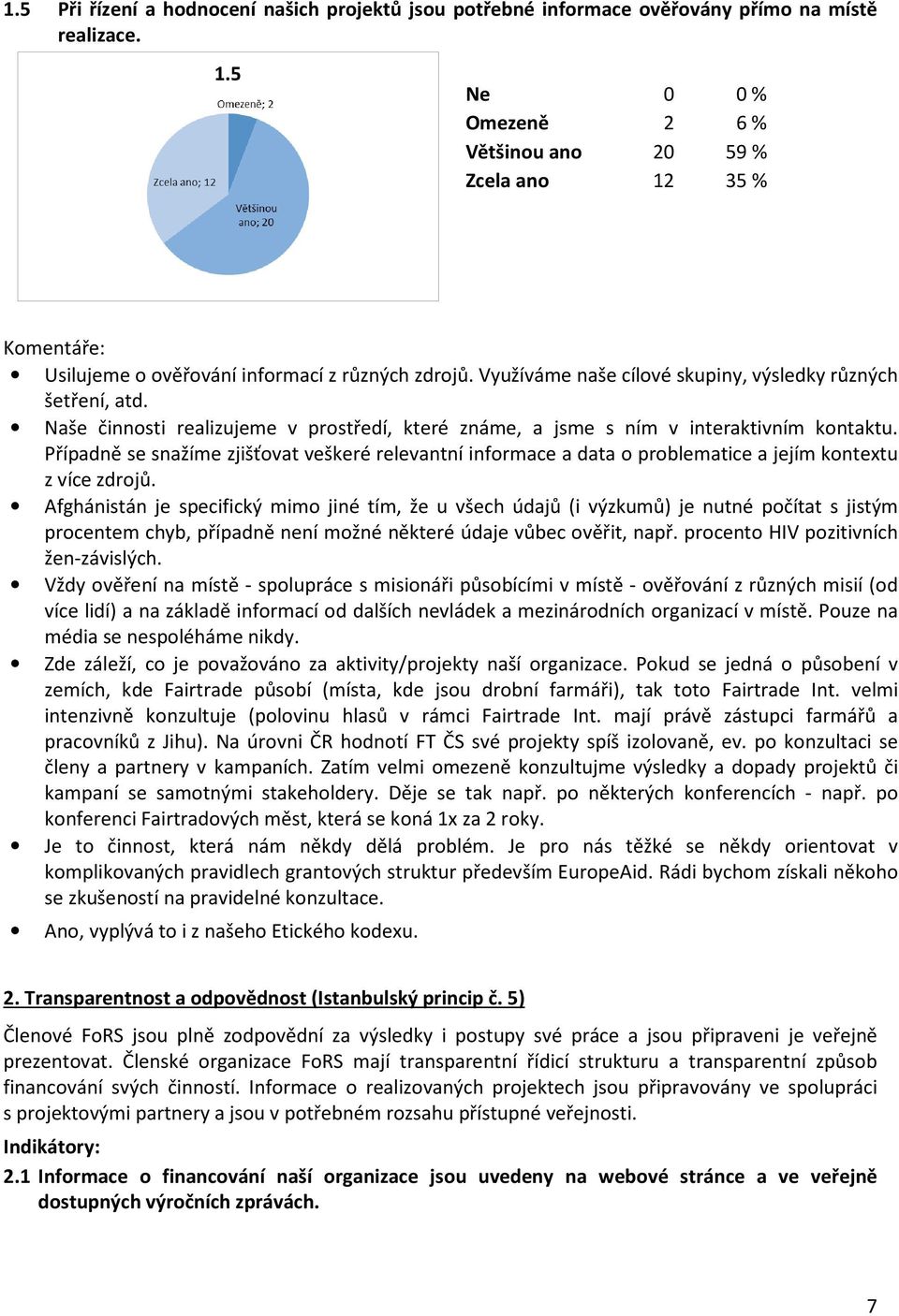 Naše činnosti realizujeme v prostředí, které známe, a jsme s ním v interaktivním kontaktu.