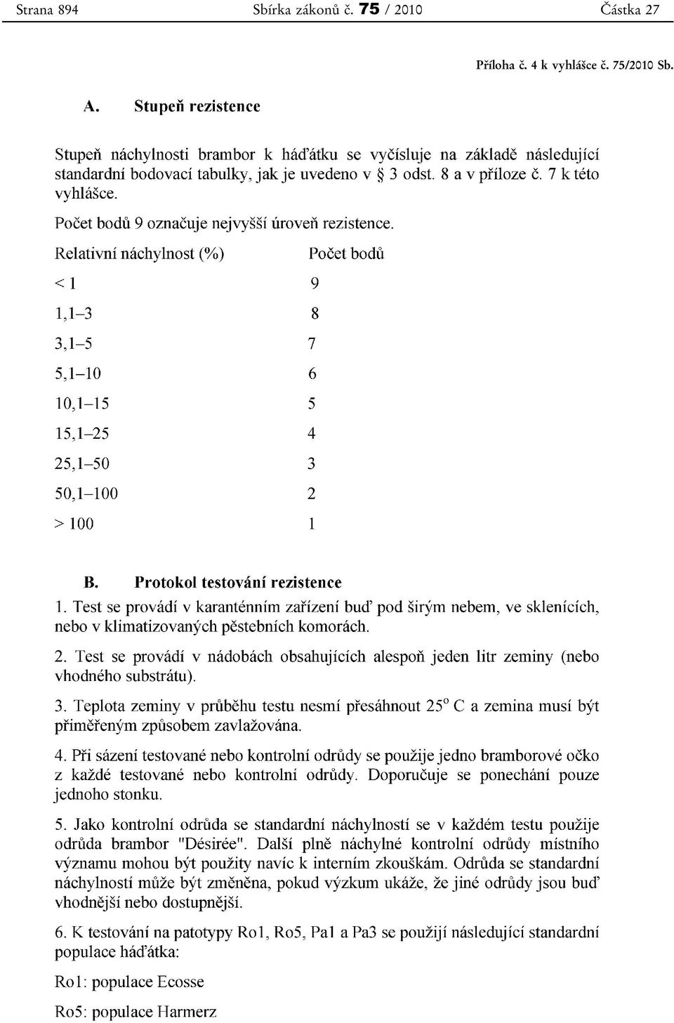 75 / 2010 Částka 27