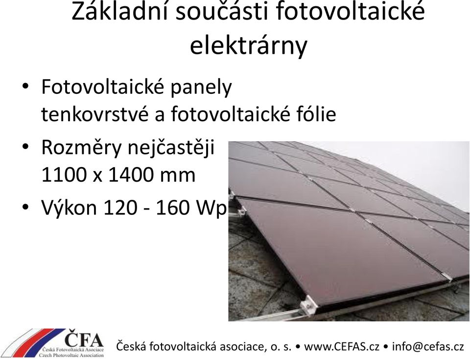 tenkovrstvé a fotovoltaické fólie