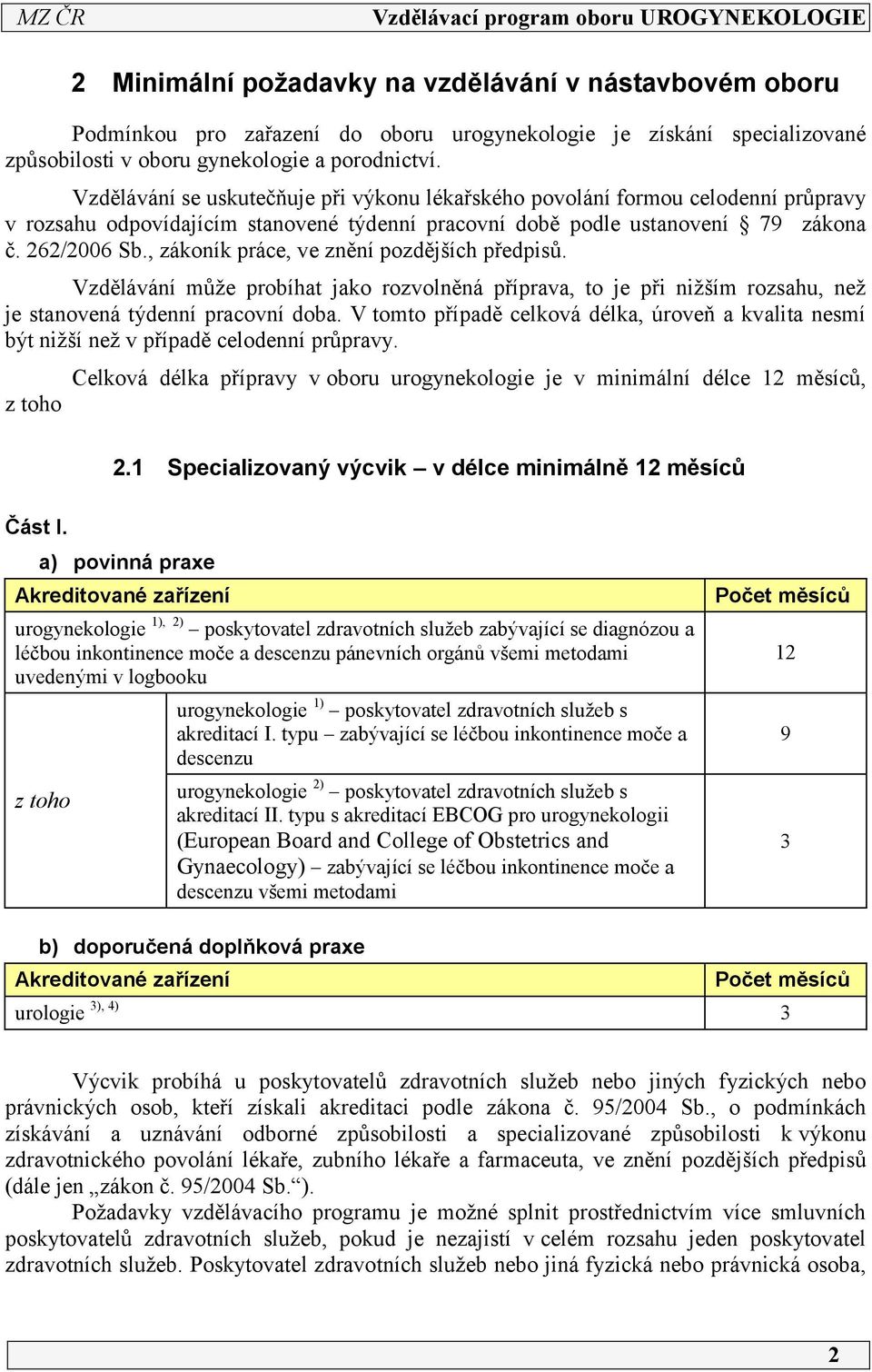 , zákoník práce, ve znění pozdějších předpisů. Vzdělávání může probíhat jako rozvolněná příprava, to je při nižším rozsahu, než je stanovená týdenní pracovní doba.