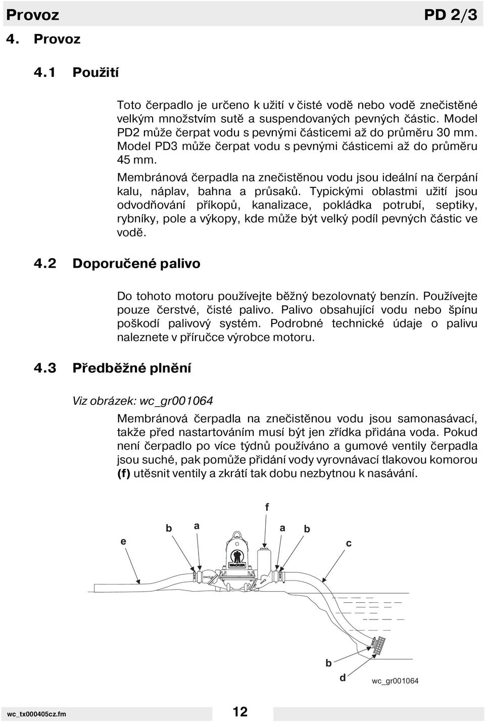 Membránová čerpadla na znečistěnou vodu jsou ideáln na čerpán kalu, náplav, bahna a průsaků.