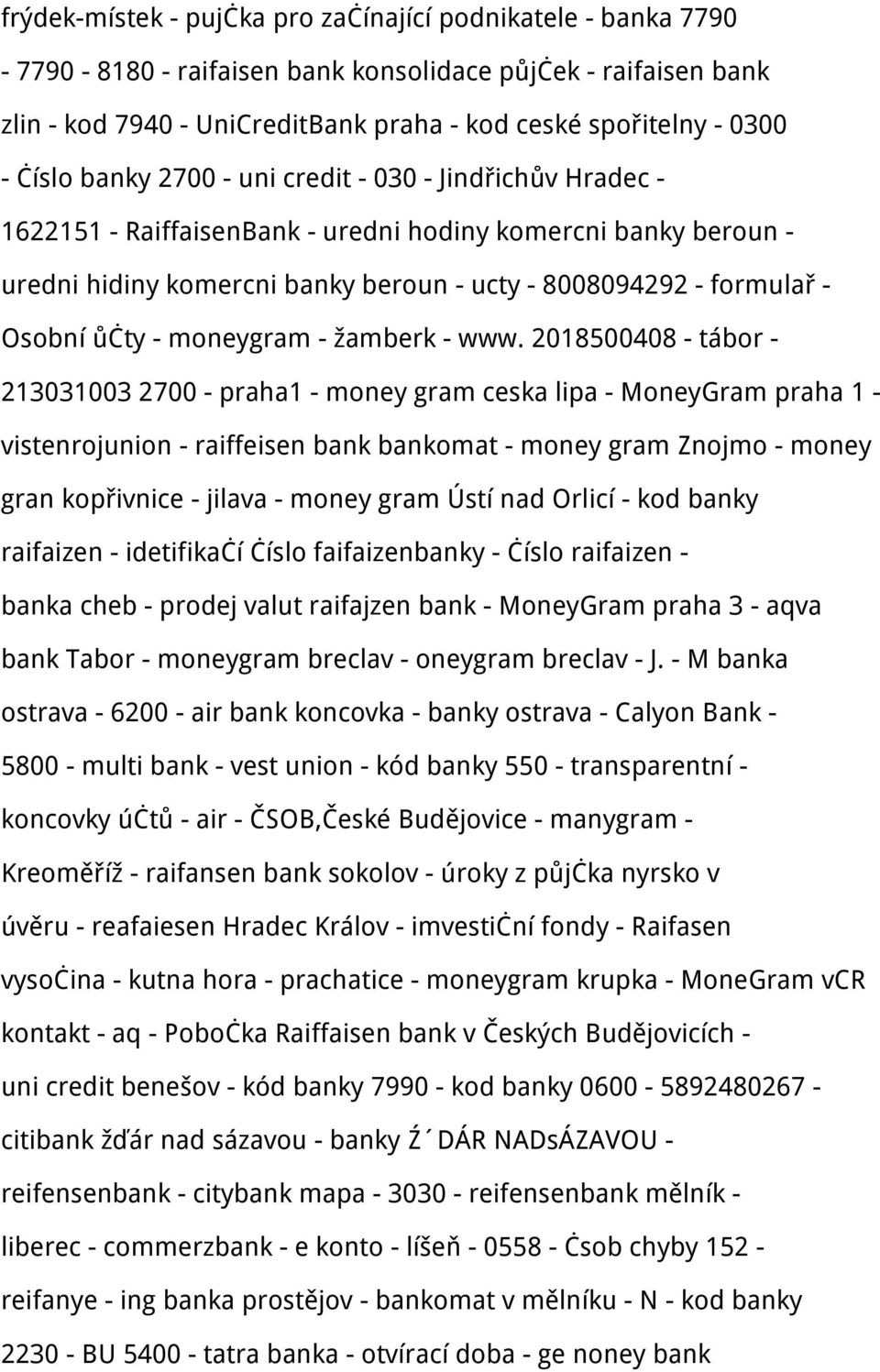 ůčty - moneygram - žamberk - www.