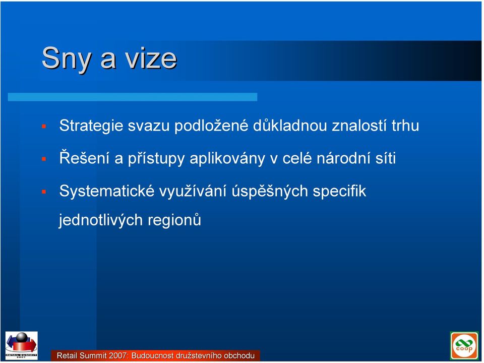 Řešení a přístupy aplikovány v celé národní síti