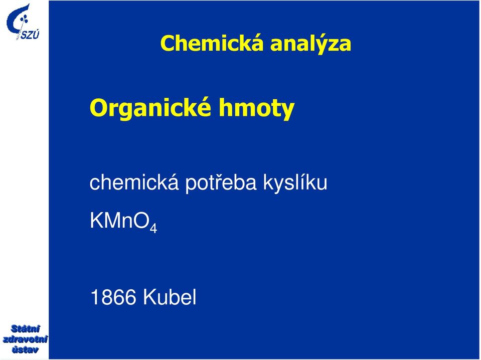 chemická potřeba