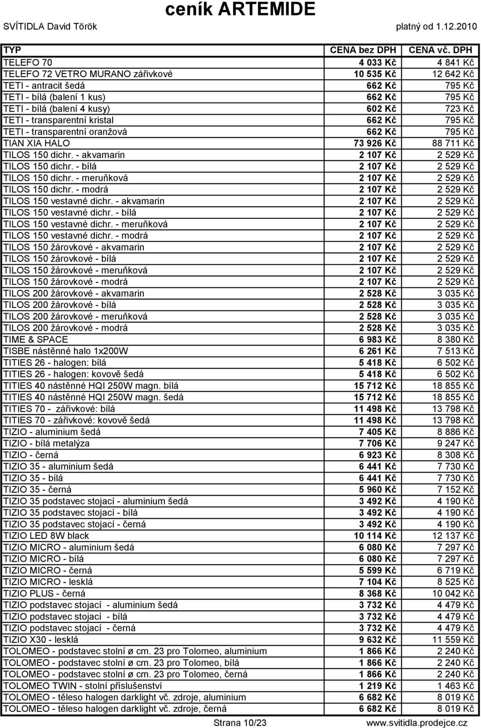 - bílá 2 107 Kč 2 529 Kč TILOS 150 dichr. - meruňková 2 107 Kč 2 529 Kč TILOS 150 dichr. - modrá 2 107 Kč 2 529 Kč TILOS 150 vestavné dichr. - akvamarin 2 107 Kč 2 529 Kč TILOS 150 vestavné dichr.