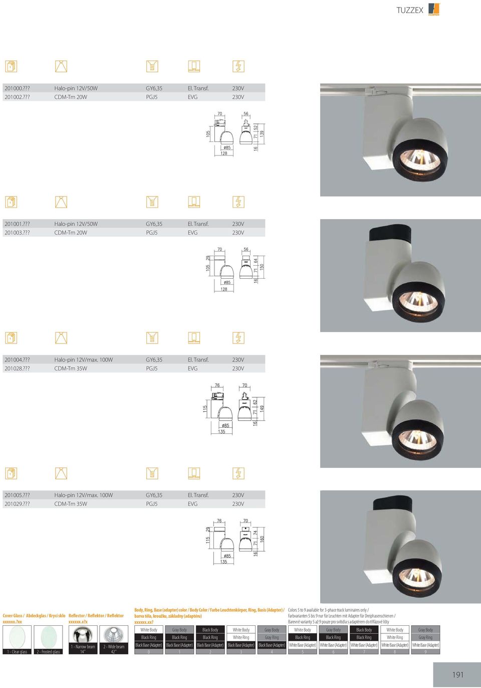 ??? CDM-Tm 35W PGJ5 EVG 230V Cover Glass / Abdeckglas / Krycí sklo xx