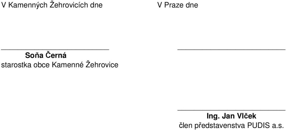 obce Kamenné Žehrovice Ing.