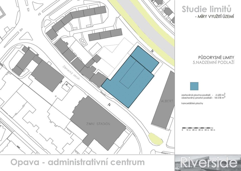 plocha podlaží - 4 630 m 2