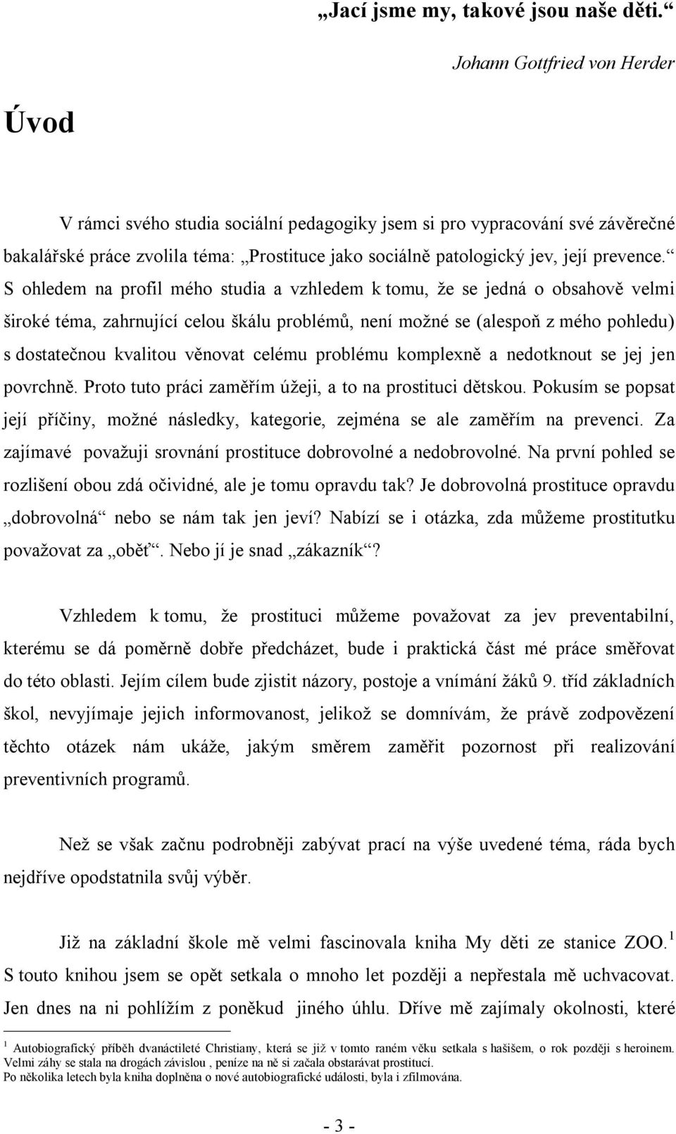 S ohledem na profil mého studia a vzhledem k tomu, že se jedná o obsahově velmi široké téma, zahrnující celou škálu problémů, není možné se (alespoň z mého pohledu) s dostatečnou kvalitou věnovat