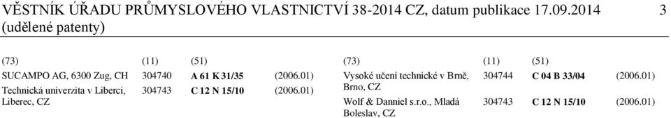 01) Technická univerzita v Liberci, Liberec, CZ 304743 C 12 N 15/10 (2006.