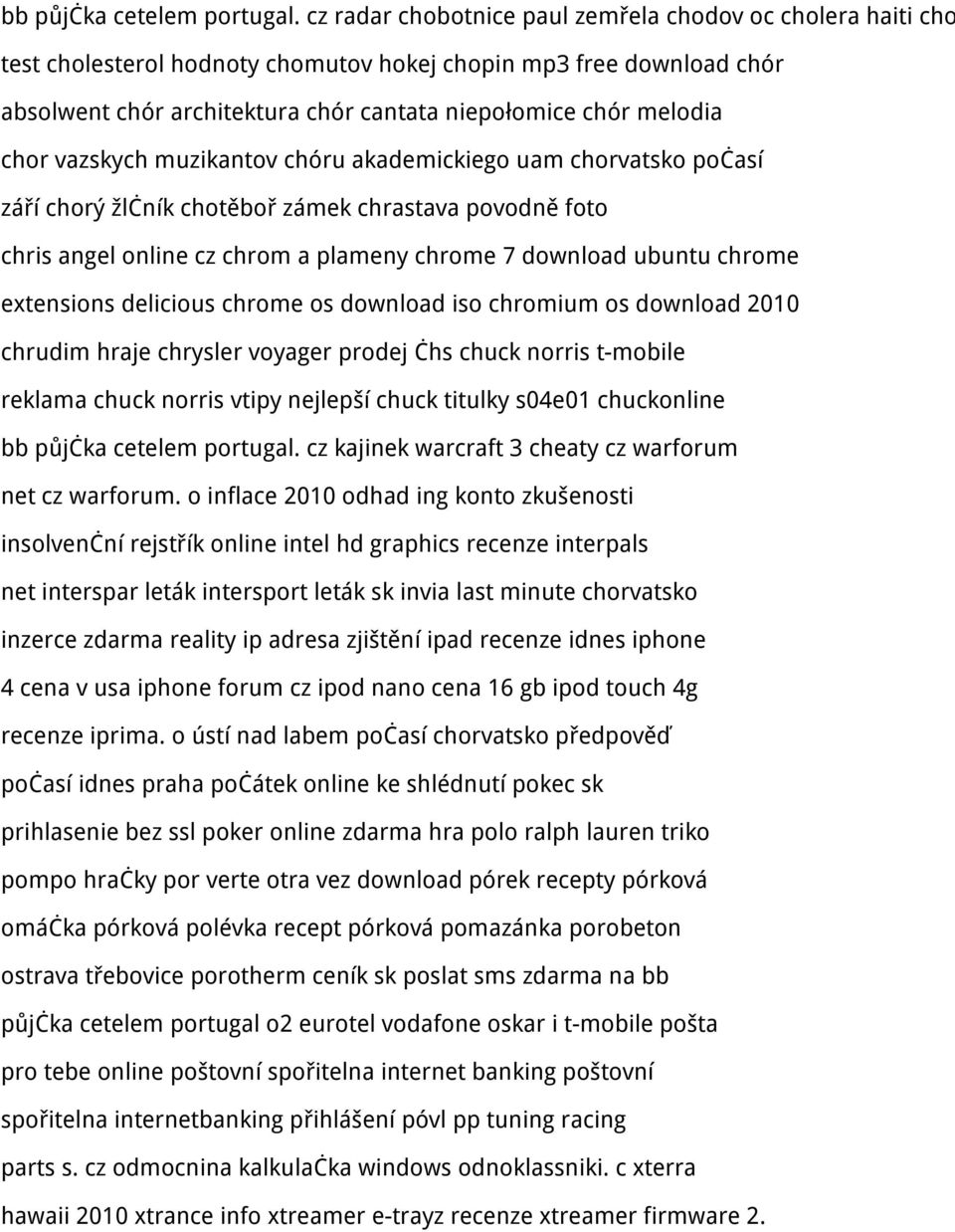 chor vazskych muzikantov chóru akademickiego uam chorvatsko počasí září chorý žlčník chotěboř zámek chrastava povodně foto chris angel online cz chrom a plameny chrome 7 download ubuntu chrome