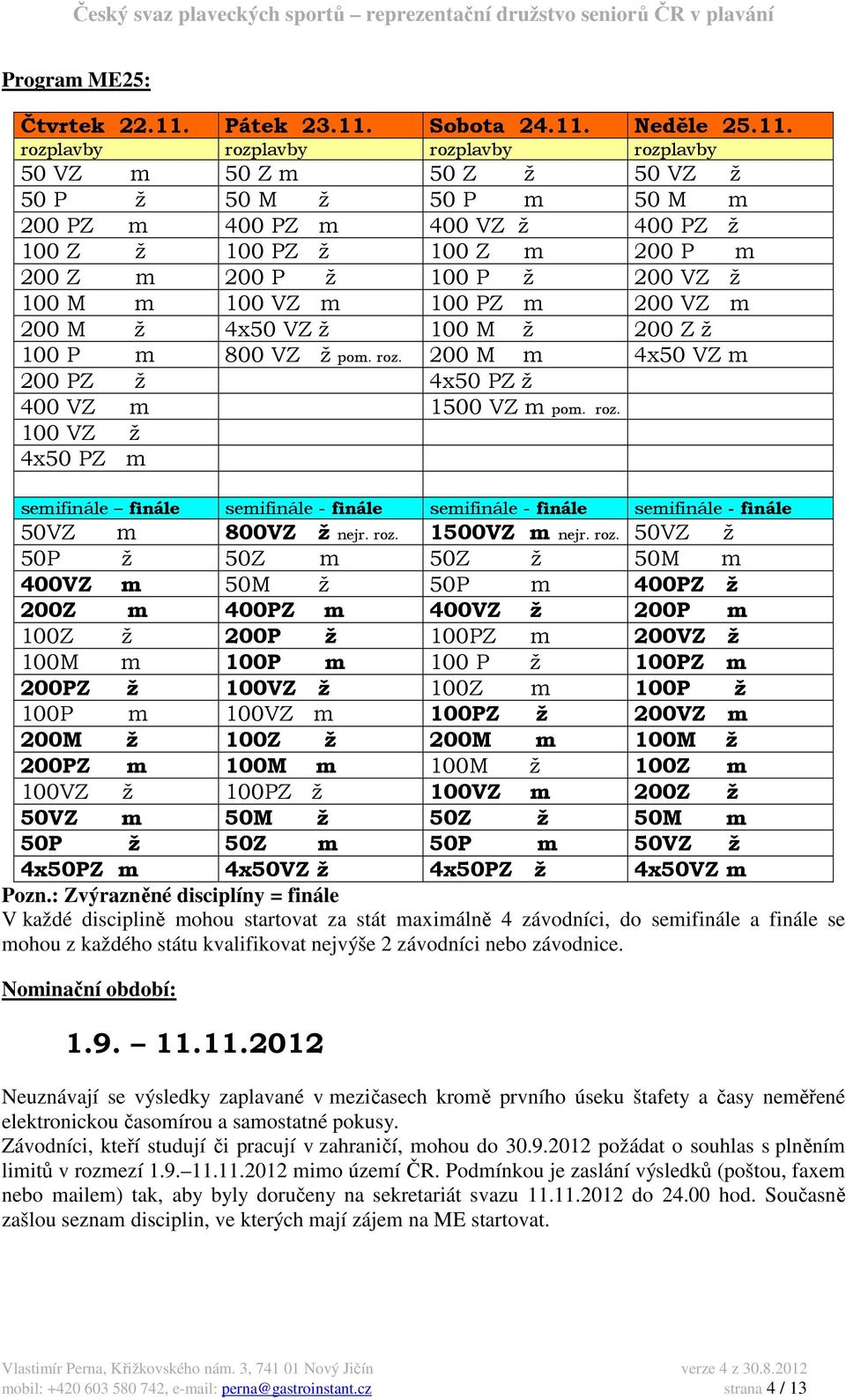 Sobota 24.11.