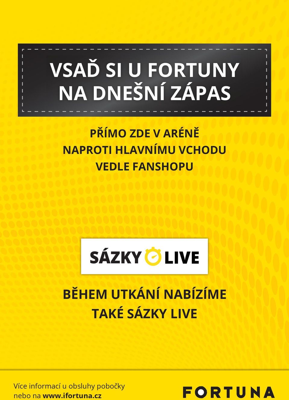 BÜHEM UTKÁNÍ NABÍZÍME TAKÉ SÁZKY LIVE Více