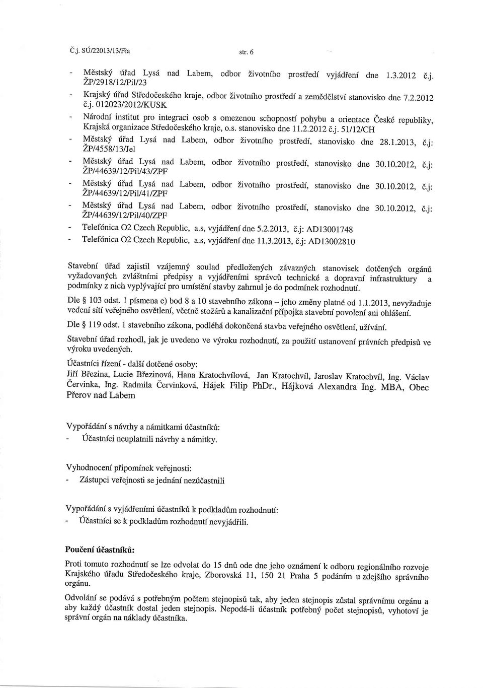 012023120l2/kusk Ndrodni institut pro integraci osob s omezenou schopnosti pohybu a orientace desk6 republiky, Krajsk6 organizace Stiedodeskdho kraje, o.s, stanovisko dne rl.z.z0rz i,j.