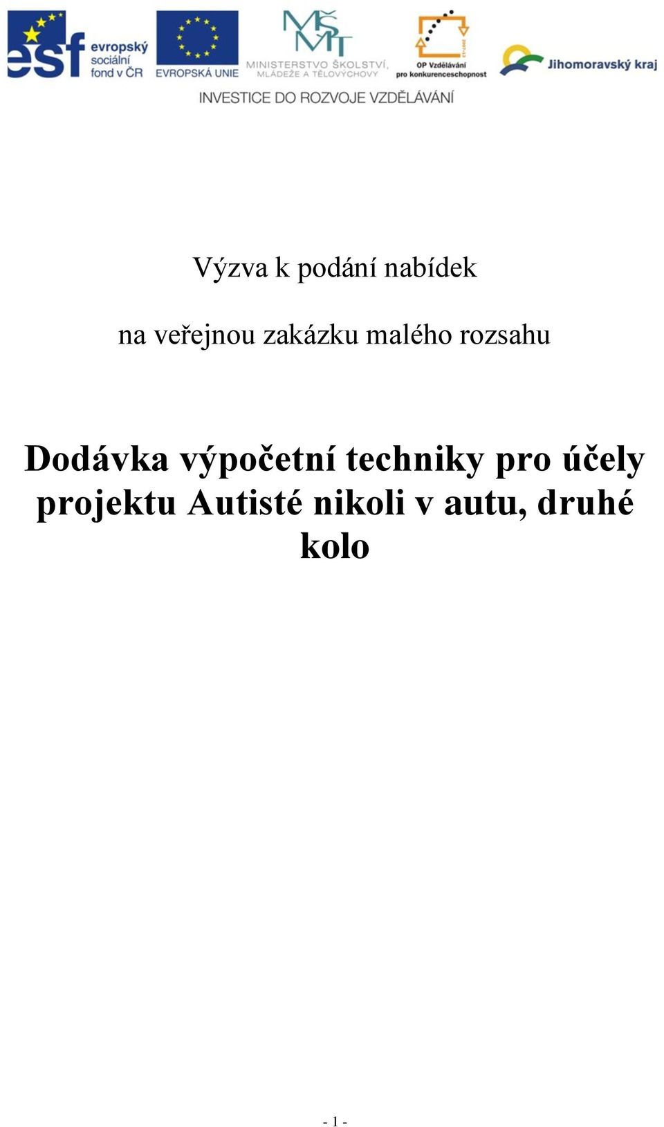 výpočetní techniky pro účely