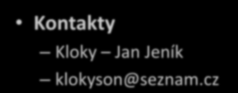 Oddíl skautů Kontakty Kloky