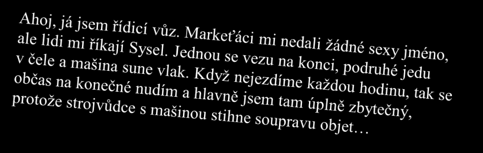 o trh v závazku veřejné služby, aby si různí železniční dopravci nekonkurovali, ale doplňovali se navzájem - Zásadní skokovou změnu nabídky (např.