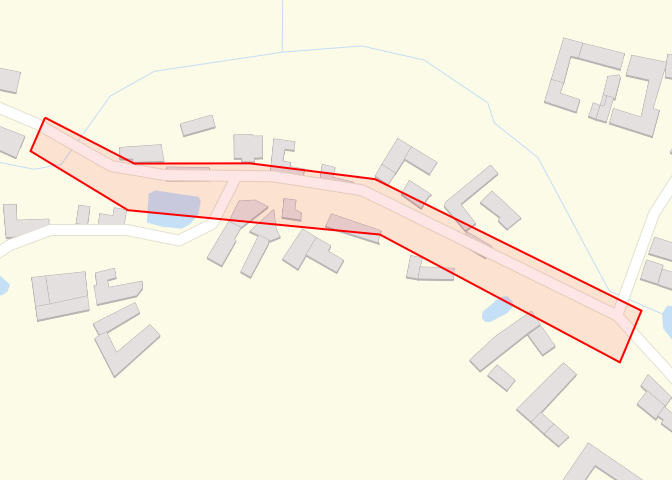 Zájmová oblast (zájmové oblasti) zadaná žadatelem: Map data OpenStreetMap contributors, CC BY-SA Geometrie zájmové oblasti (zájmových oblastí) žádosti ve formátu WKT a souřadnicovém systému S-JTSK.