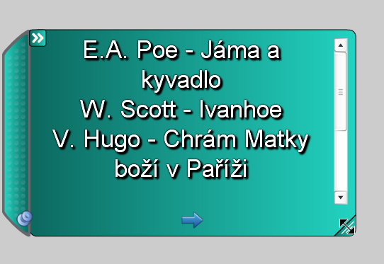 TVOŘ DVOJICE (autor, dílo): Sněhurka EDGAR ALLAN POE V.