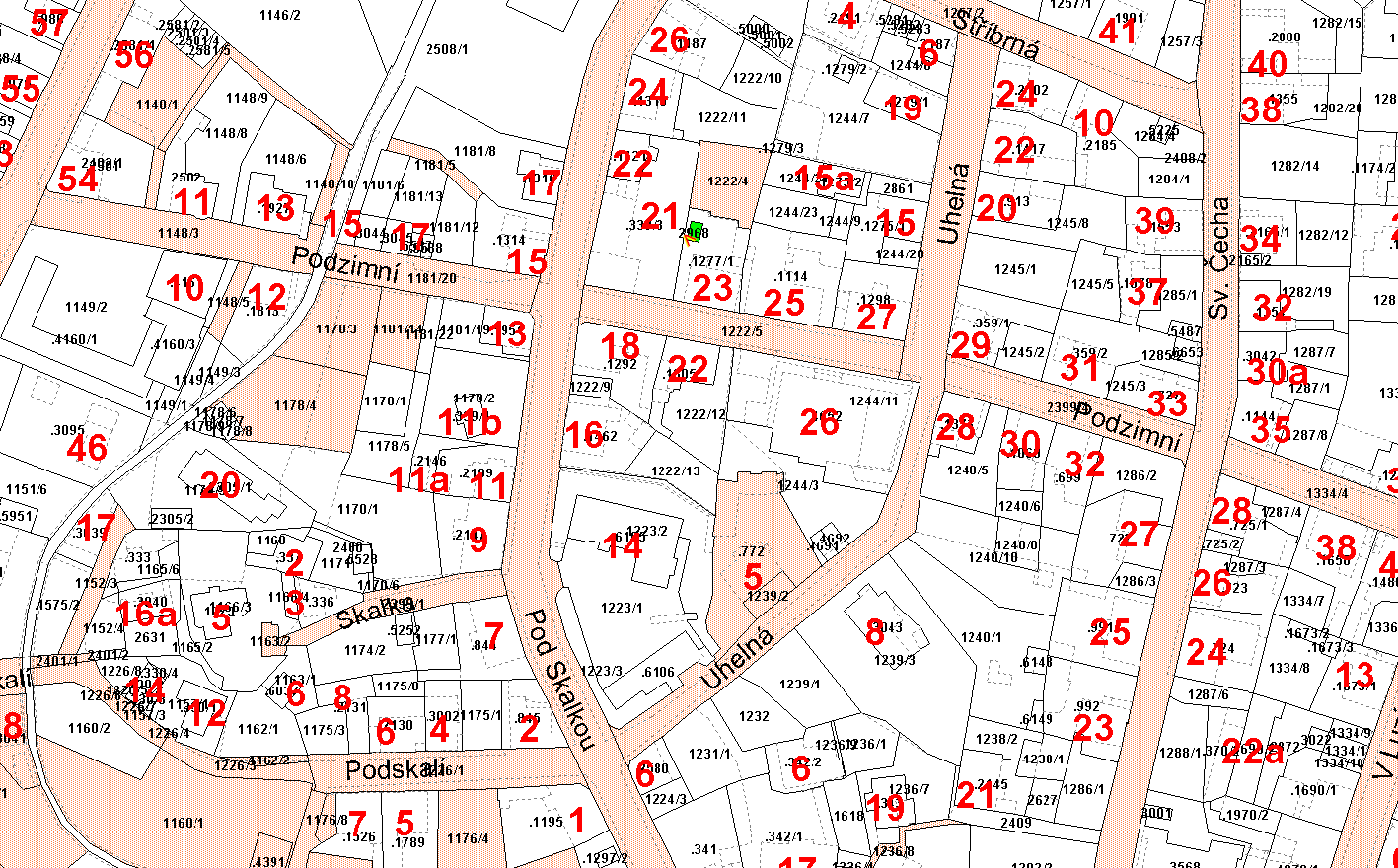 Důvodová zpráva A) 1. prodej p.p.č. 2968 o výměře 17 m 2 v k.ú. Jablonec nad Nisou O prodej p.p.č. 2968 požádala paní I. J., r.