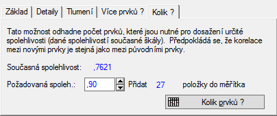 Testové škály a výpočet hrubého skóru Hrubý skór se počítá jako součet skórů jednotlivých položek s nutností zohlednění a výpočtu reverzních položek Subškála Škála pracovního nadšení Škála pracovní