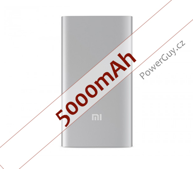 Xiaomi power bank 10400mAh - stříbrný Číslo produktu: 2202 Cena: 539 Kč Xiaomi power bank 5200mAh