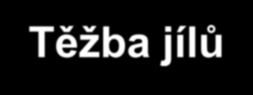 kt 18 17 16 15 14 13 12 11 1 9 8 7 6 5 4 3 2 1 Těžba jílů 2 % světové těžby 1988 199 1992 1994 1996 1998 2