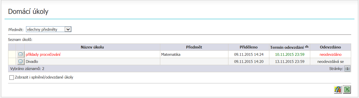 6 Výuka Modul výukových zdrojů slouží pro podporu výuky žáků/studentů na škole.