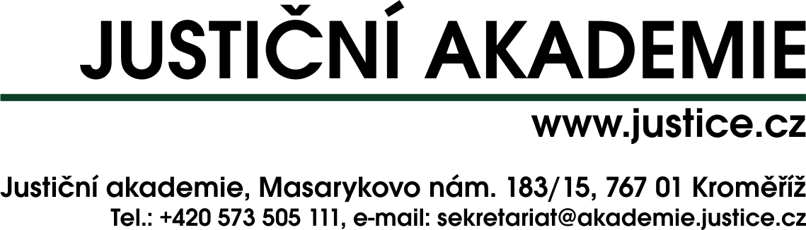 Cílem projektu Justiční akademie v Kroměříži je zkvalitnit a standardizovat přípravu zaměstnanců soudů a státních zastupitelství z hlediska jejich profesního zaměření.