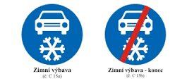 Legislativa používání zimních pneu v ČR Co říká zákon? Zákon č. 361/2000 Sb. v 41a ukládá povinnost použít na motorovém vozidle kategorie M nebo N obuté zimní pneumatiky pokud: Je období mezi 1.