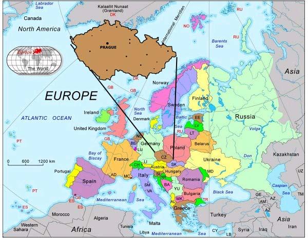 4.2.3. Evropa 4.2.3.1. České středohoří Obrázek 18: České středohoří Zdroj: [24] Obrázek 19: Česká republika Zdroj: [25] Lokalizace: na území okresů - Česká Lípa a Litoměřice.