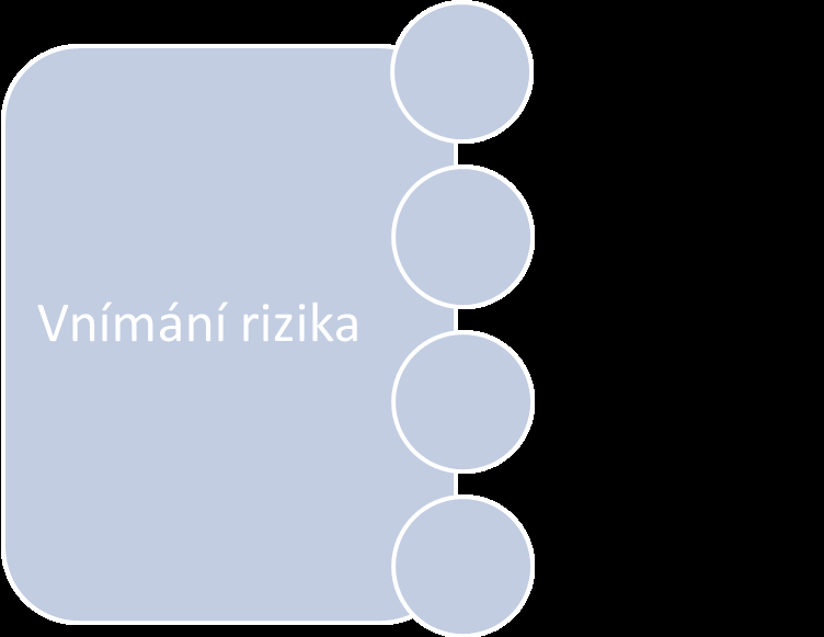 Obrázek č. 2: Kategorie vnímání rizika Druhá část rozhovoru byla zaměřena na motivaci k realizaci rizikovému chování.