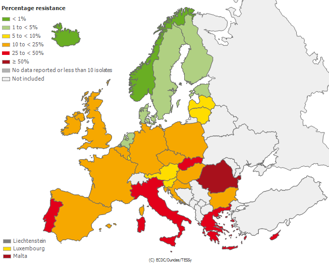 Mapa rezistence