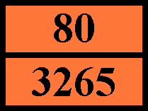 14.6.1. Pozemní přeprava Číslo nebezpečnosti (Kemlerův kód) : 80 Klasifikační kódy (ADR) Oranžové tabulky : : C3 Kód omezení vjezdu do tunelu LQ Vyňaté množství (ADR) Kód EAC Kód APP : E : LQ07 : E1