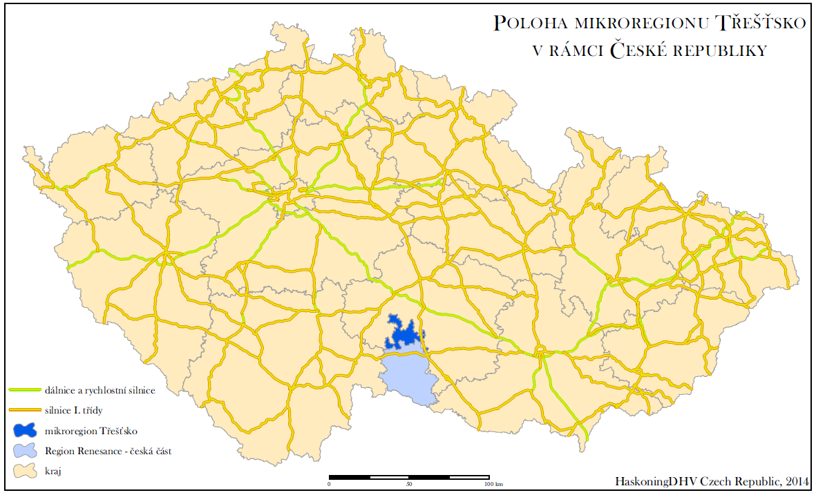 1 Obecná charakteristika Mikroregion Třešťsko byl založen v roce 2001 podle ustanovení 48 zákona číslo 128/2000 Sb. - Zákon o obcích.
