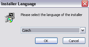 2 Popis instalace 1. Vložte přiložené CD do vaší mechaniky 2. Spusťte instalační soubor FoComSetup.exe 3. Vyberte jazyk instalátoru 4.