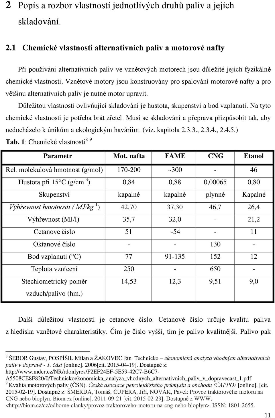 Vznětové motory jsou konstruovány pro spalování motorové nafty a pro většinu alternativních paliv je nutné motor upravit.