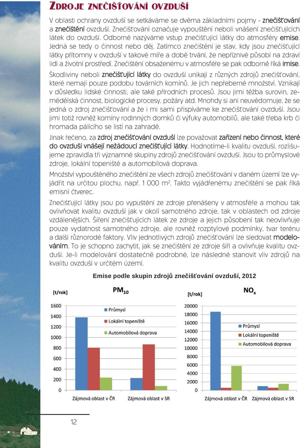 Zatímco znečištění je stav, kdy jsou znečišťující látky přítomny v ovzduší v takové míře a době trvání, že nepříznivě působí na zdraví lidí a životní prostředí.