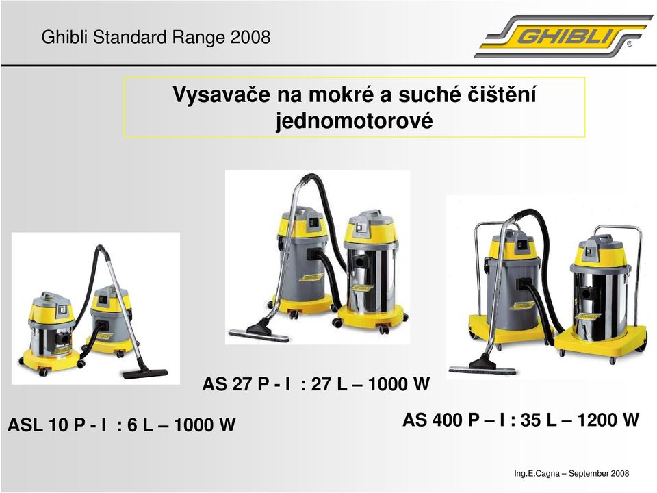 - I : 27 L 1000 W ASL 10 P - I