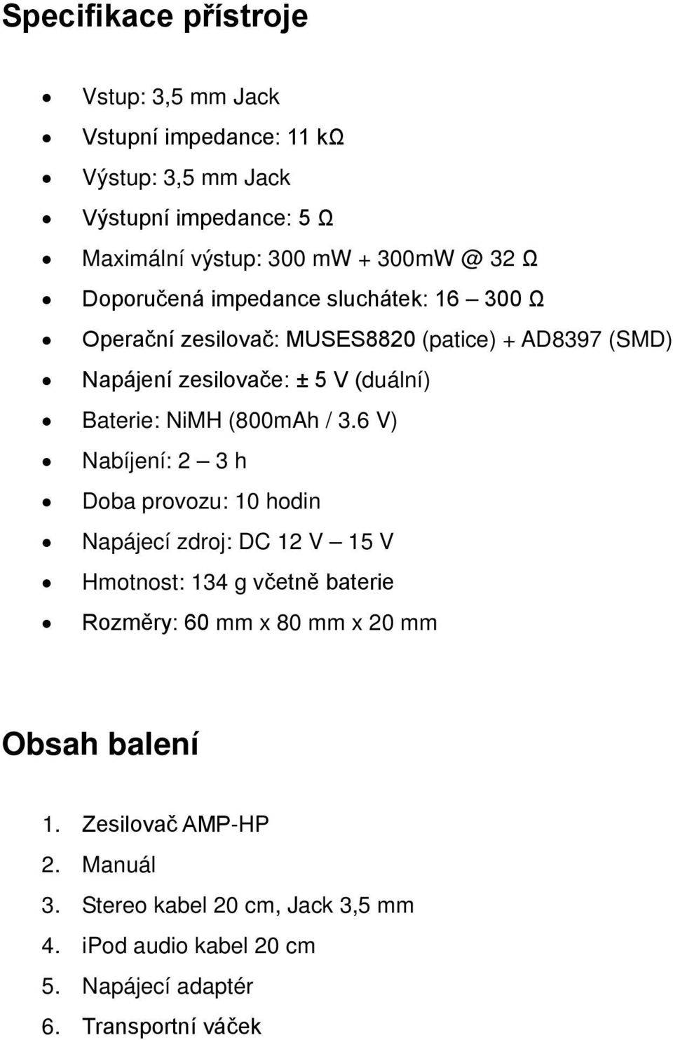 NiMH (800mAh / 3.