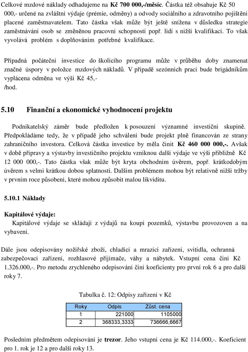 To však vyvolává problém s doplňováním potřebné kvalifikace. Případná počáteční investice do školícího programu může v průběhu doby znamenat značné úspory v položce mzdových nákladů.