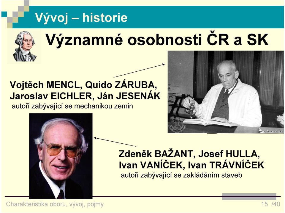 zemin Zdeněk BAŽANT, Josef HULLA, Ivan VANÍČEK, Ivan TRÁVNÍČEK autoři