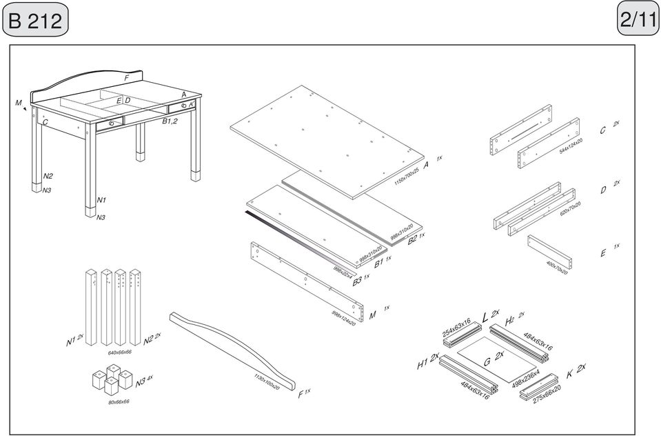 498x236x4 2x 275x66x20 484x63x16 1150x700x25 998x310x20