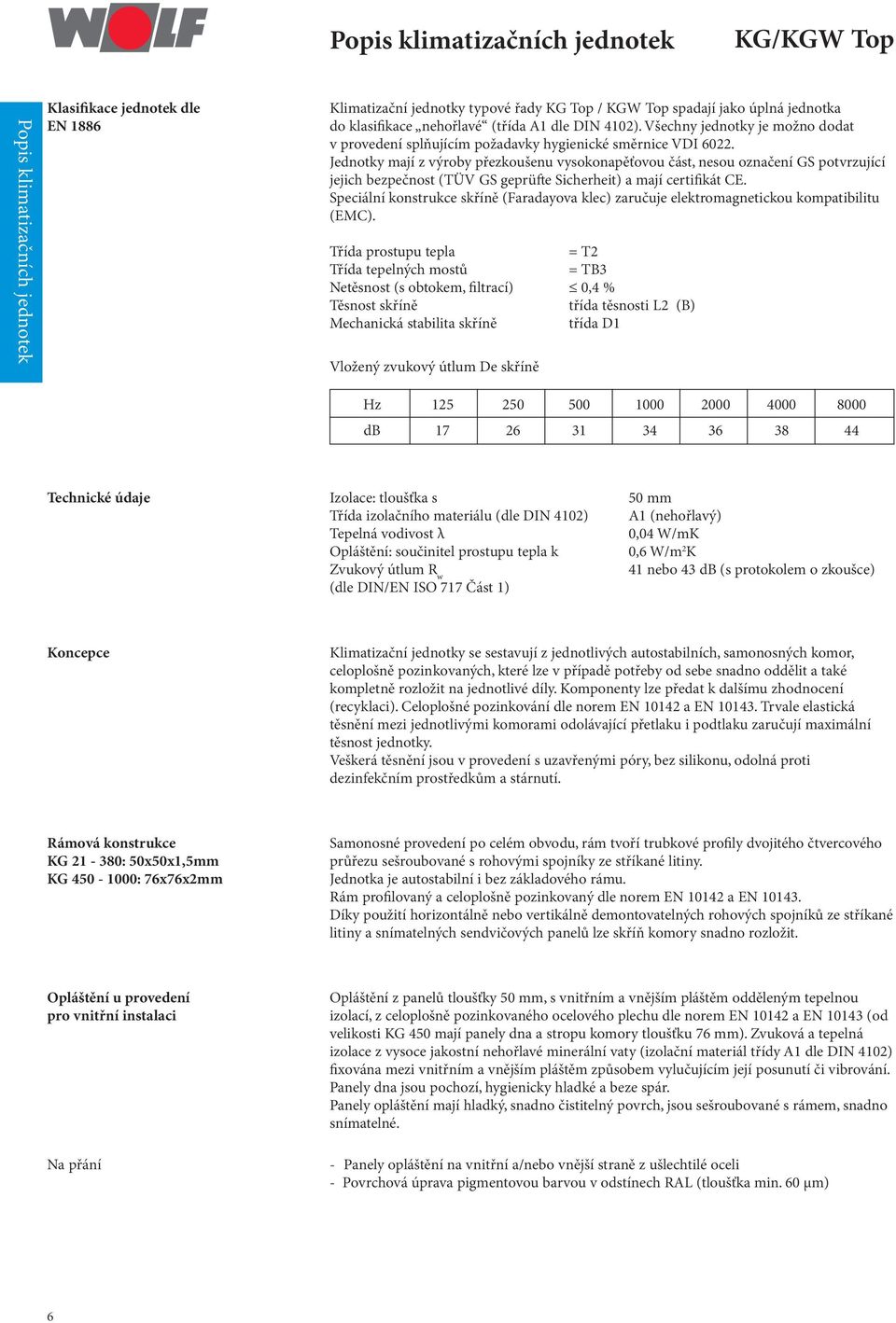 Jednotky mají z výroby přezkoušenu vysokonapěťovou část, nesou označení GS potvrzující jejich bezpečnost (TÜV GS geprü e Sicherheit) a mají certifikát CE.