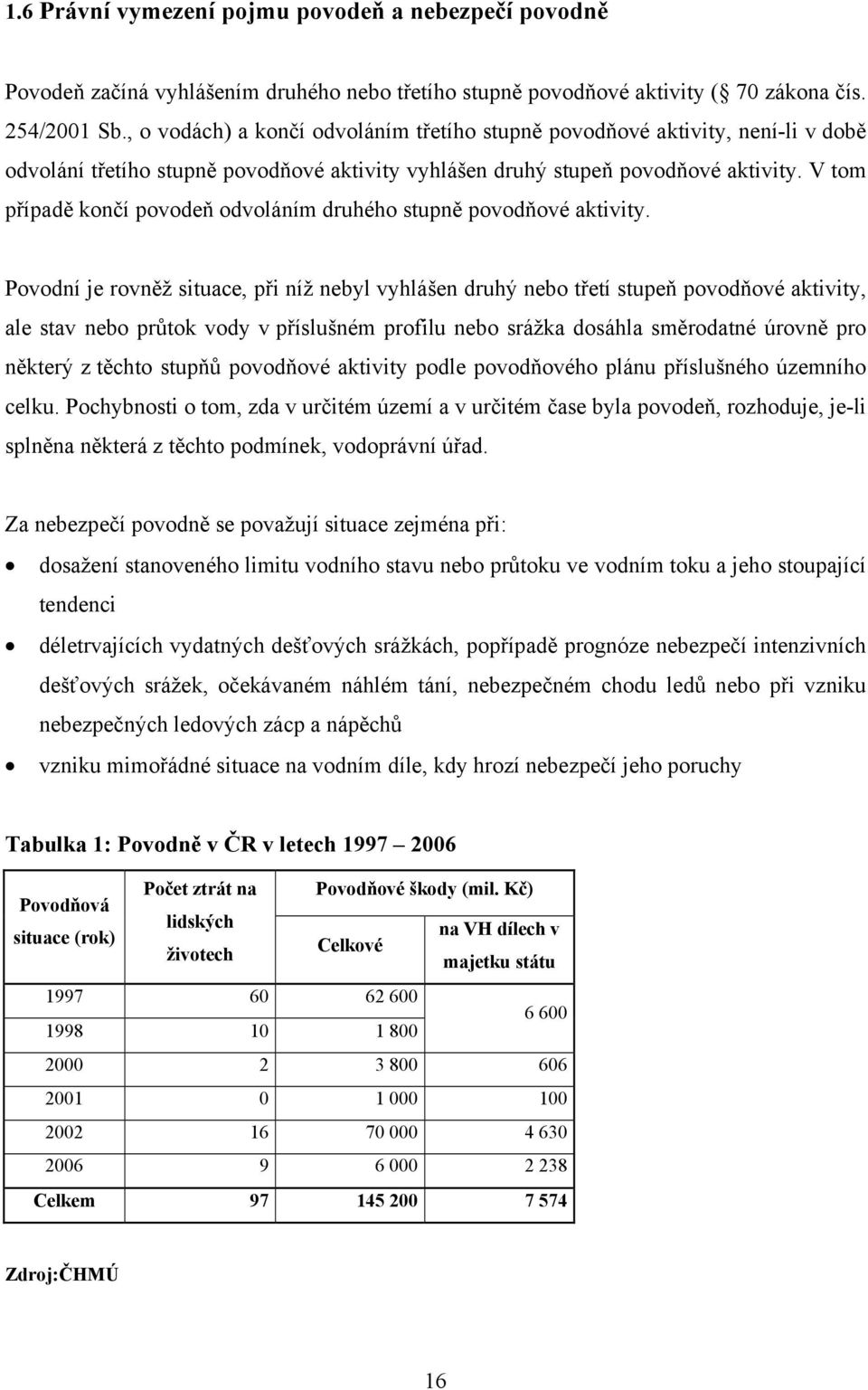 V tom případě končí povodeň odvoláním druhého stupně povodňové aktivity.