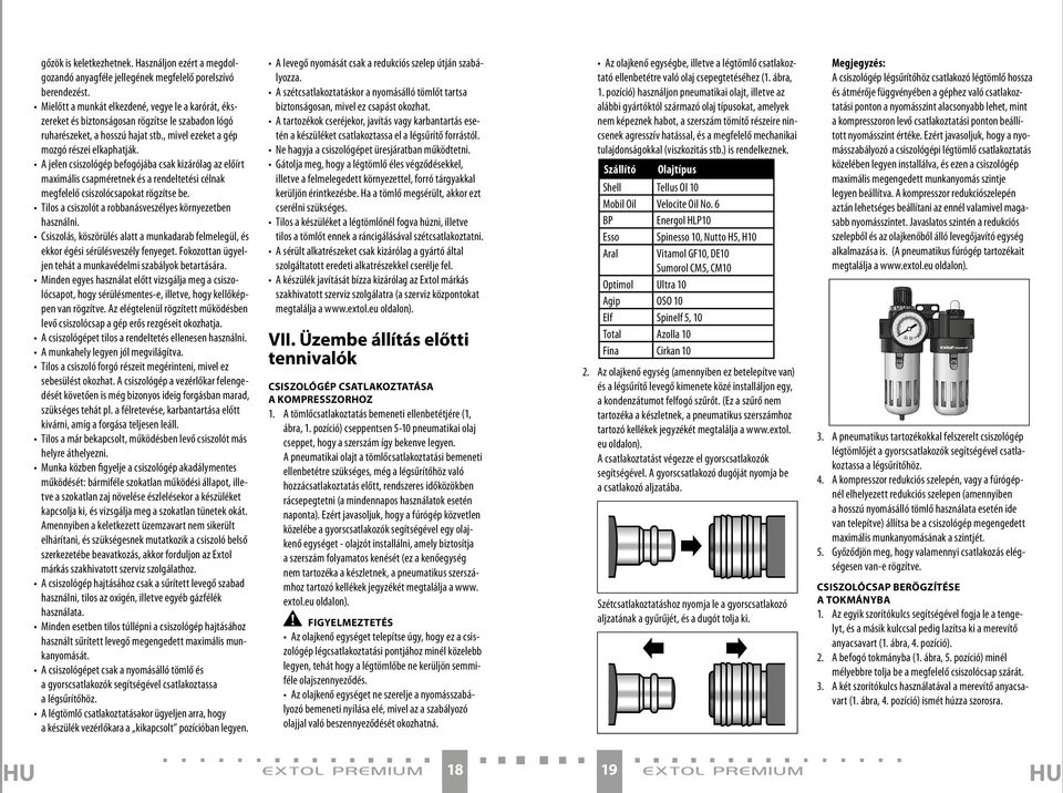 A jelen csiszológép befogójába csak kizárólag az előírt maximális csapméretnek és a rendeltetési célnak megfelelő csiszolócsapokat rögzítse be.