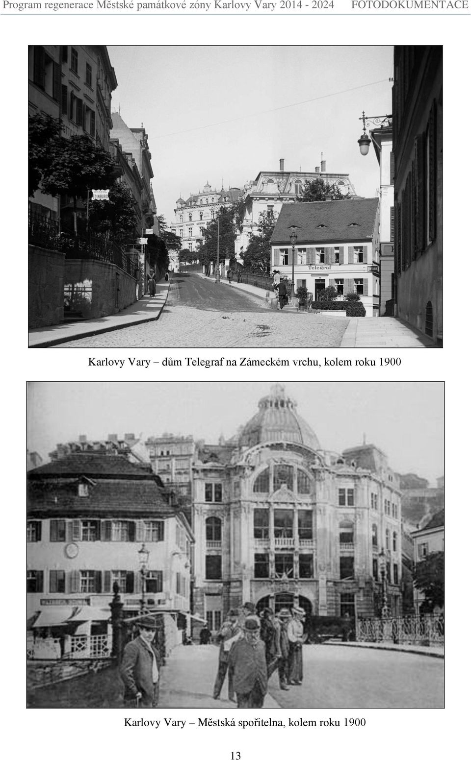 roku 1900 Karlovy Vary