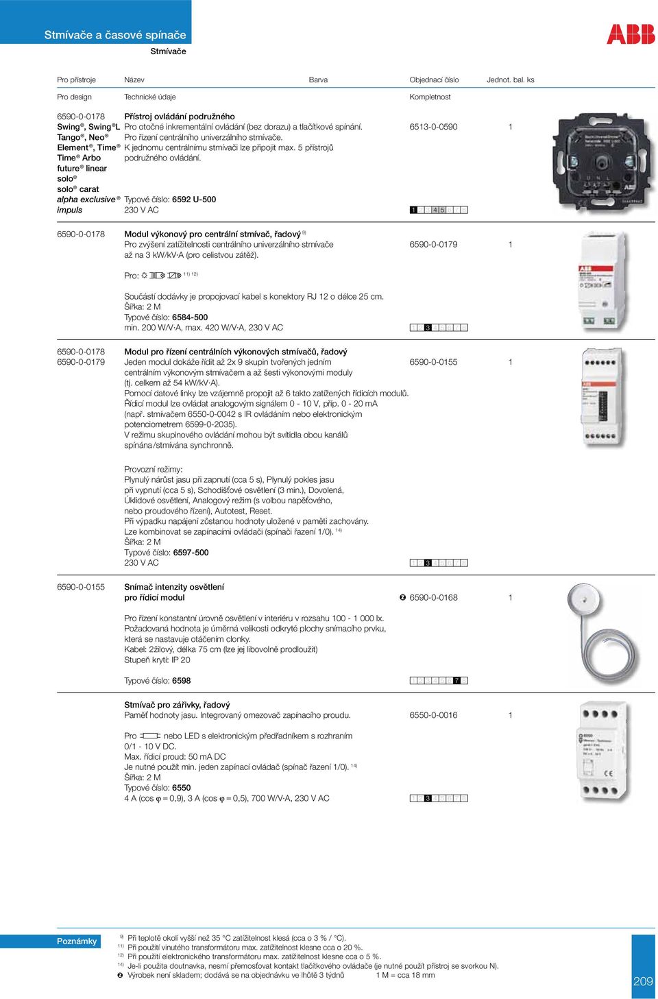 future linear carat alpha exclusive Typové číslo: 6592 U-500 impuls 230 V AC 6590-0-0178 Modul výkonový pro centrální stmívač, řadový 9) Pro zvýšení zatížitelnosti centrálního univerzálního stmívače