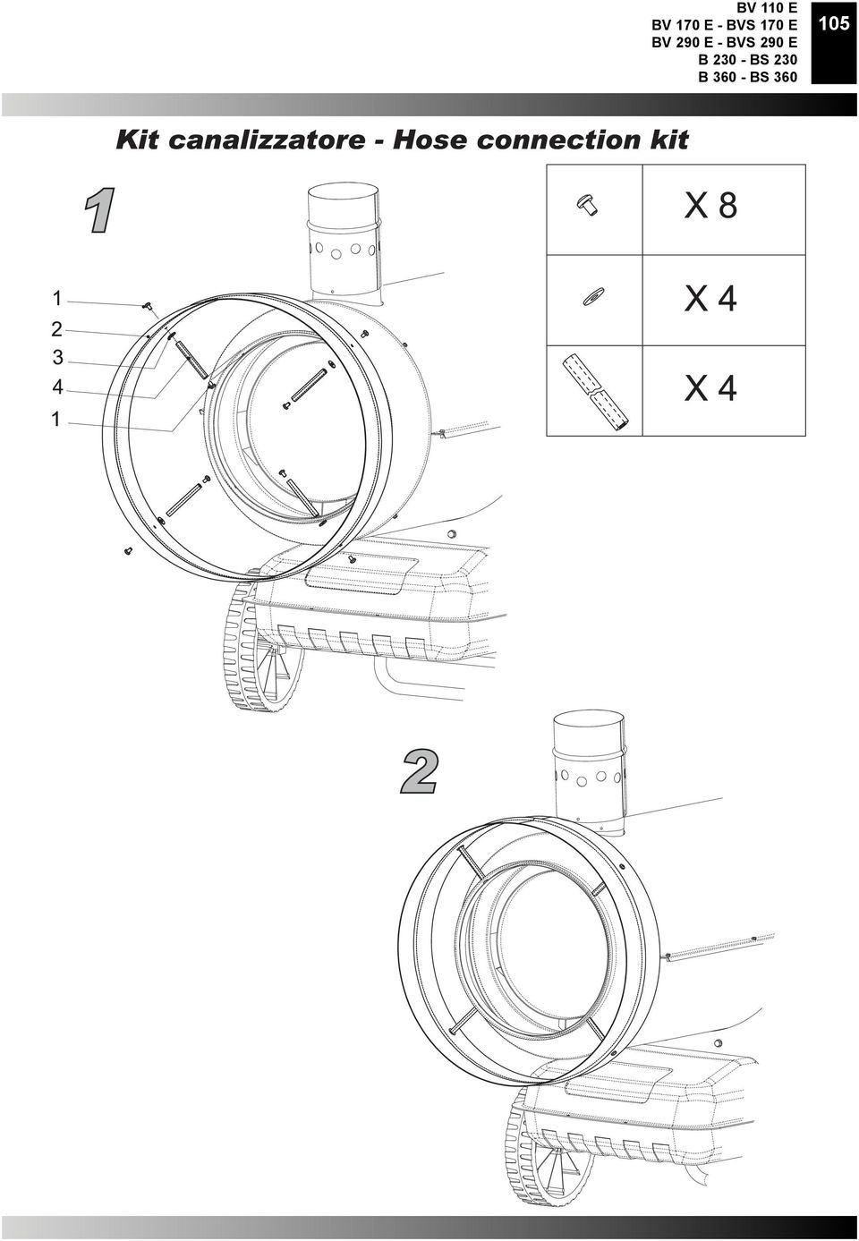 BVS 290 E B 230 - BS